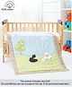 Babyhug Premium 100% Cotton Embroidered Quilt In Farm Theme - Multicolor
