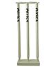 Airic Wooden Wicket Set With Bails And Wooden Base - White (27
