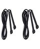 Hipkoo Sports Fun Factory Speed Skipping Rope Pack of 2- Black