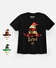 Nap Chief Harry Potter Sorted Reversible Sequined Short Sleeves Tee - Black