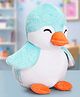 Babyhug Premium Penguin Plush Toy for Kids|Soft & Cuddly Design|Safe & durable Hug Companion|2+ Years| Ideal Gifting Toy| BIS Certified-Height 23 cm|Blue