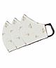 Tossido 100% Premium Soft Cotton 3 Ply Anti Microbial Face Mask Cream - Pack of 3