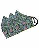 Tossido 100% Premium Cotton 3 Ply Anti Microbial Face Masks Multicolour - Pack of 3