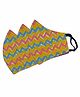 Tossido 100% Premium Cotton 3 Ply Anti Microbial Face Masks Yellow - Pack of 3
