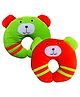 Brandonn U Shape Baby Pillow Neck Protector Pack of 2 - Green Orange