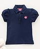 Play by Little Kangaroos  Half sleeves Tee - Blue
