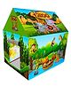 Planet of Toys Zoo and Jungle Theme Play Tent House - Multicolour