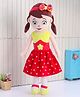 Babyhug Sophie Candy Doll Red Yellow - Height 50 cm