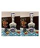 Yunicorn Max White Guitar Cushion Pack of 2 Multicolour -  Height 63 cm