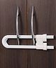 Zoe U Shaped Safety Door Locks Pack of 4 - White