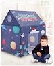 Babyhug Playtime Explore Space Foldable Tent House - Blue | Space-Themed Portable Play Tent | Ignites Imaginative Adventures & Fun | Easy-to-Store & Child-Safe | BIS Certified