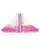 VParents Rosy Bedding Set with Mosquito Net and Pillow - Pink