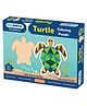 Eduketive Turtle Decorative Colouring Jigsaw Puzzle Multicolour - 51 Pieces