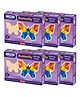 Eduketive Butterfly Decorative Colouring Puzzle Pack of 6 - 34 pieces each