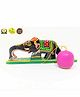 A&A Kreative Box The Up And Down Wooden Elephant - Black