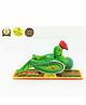 A&A Kreative Box The Up And Down Wooden Parrot - Green