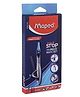 Maped Geometry Box Blue Pack of 1 - 11 Pieces