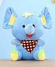 Toytales Flora Elephant Soft Toy - Height 18 cm (Color & Print May Vary)