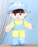 Toytales Addie Boy Soft Toy Blue Height 35 cm (Color May Vary)