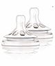 The Little Lookers Silicone Feeding Nipples Large - Pack of 2 