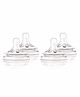 The Little Lookers Silicone Feeding Nipples Large - Pack of 4 