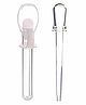 The Little Lookers Baby Sterilizing Medicine Dropper Set with Graduated Dropper & Spoon - White