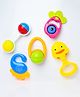 The Little Lookers  Rattles & Teethers Pack Of 5 - Multicolor