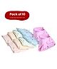 The Little Lookers Reusable Cloth Diaper Pack Of 10 - Multicolor