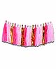 Shopperskart Paper Tussle Pink - 16 Tassels