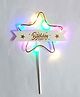 Shopperskart Happy Birthday Lighting Cake Topper - Multicolor 