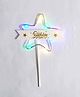 Shopperskart Happy Birthday Lighting Cake Topper - Multicolor 
