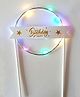 Shopperskart Happy Birthday Lighting Cake Topper - Multicolor 