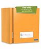 Woodsnipe Big Maths Square Ruled Notebooks Set Of 10 - 72 Pages Each