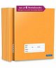 Woodsnipe Single Line Interleaf Notebooks  Set Of 6 - 72 Pages Each