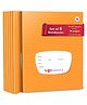 Woosnipe Brand Square Lined Notebook Set of 6 - 72 Pages Each 