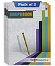 Woodsnipe Graph Paper Books Pack of 3 -  32 pages each