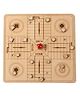 The Engraved Store Wooden Ludo Board Game