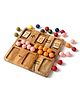 Calculation Tray Plus Minus with Numbers Blocks - Multicolour