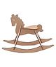 The Engraved Store Wooden Horse Toy - Brown