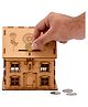 The Engraved Store Small Piggy Bank - Brown