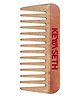 Keya Seth Aromatherapy Organic Neem Wood Wide Tooth Comb Small Size - Beige 