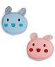 Baby Moo Bunny Hand Glove Bath Sponge Pack of 2 - Multicolor (Design May Vary)