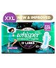 Whisper Bindazzz Nights 30 XXL Sanitary Pads, Upto 0% Leaks All Night Long