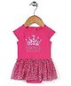 Freshly Squeezed Sparkle Queen Print Dress - Pink