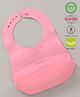 Babyhug Foldable Bib - Pink