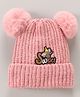 Babyhug Woollen Cap Pink - Diameter 13 cm