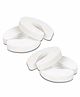 KidDough C Shaped Door Guard Pack of 4 - White 