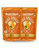 SnackAmor Dried Apricots Pack of 2 - 100 gm Each 