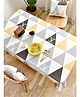 Elementary 100% Cotton Printed Tablecover 8 to 10 Seater - Blue