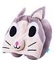 U grow U Shaped Baby Travel Neck Support Pillow Bunny Design - Grey